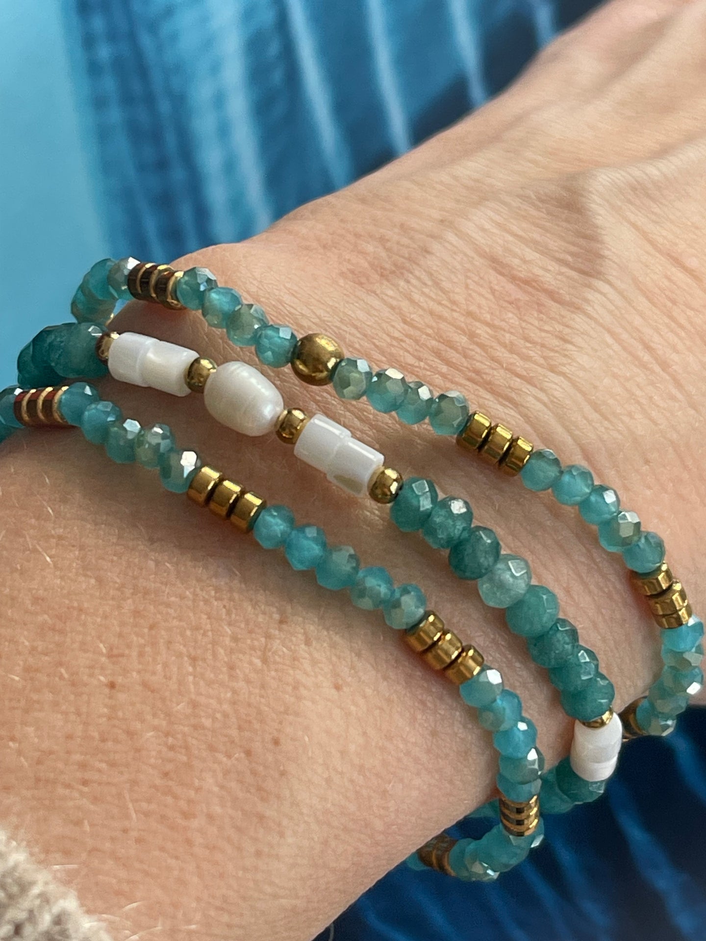 Armband Sarabella Ocean – Set med 3 st