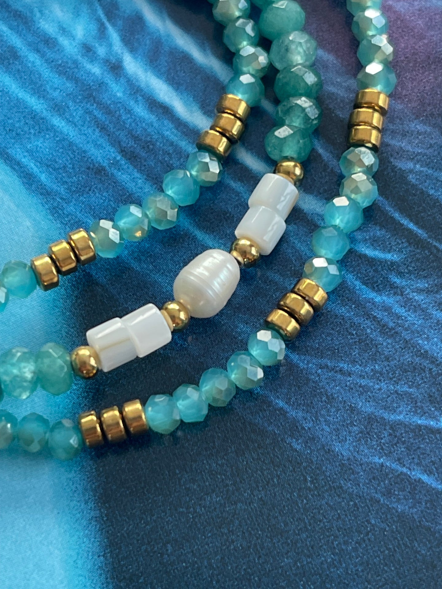 Armband Sarabella Ocean – Set med 3 st