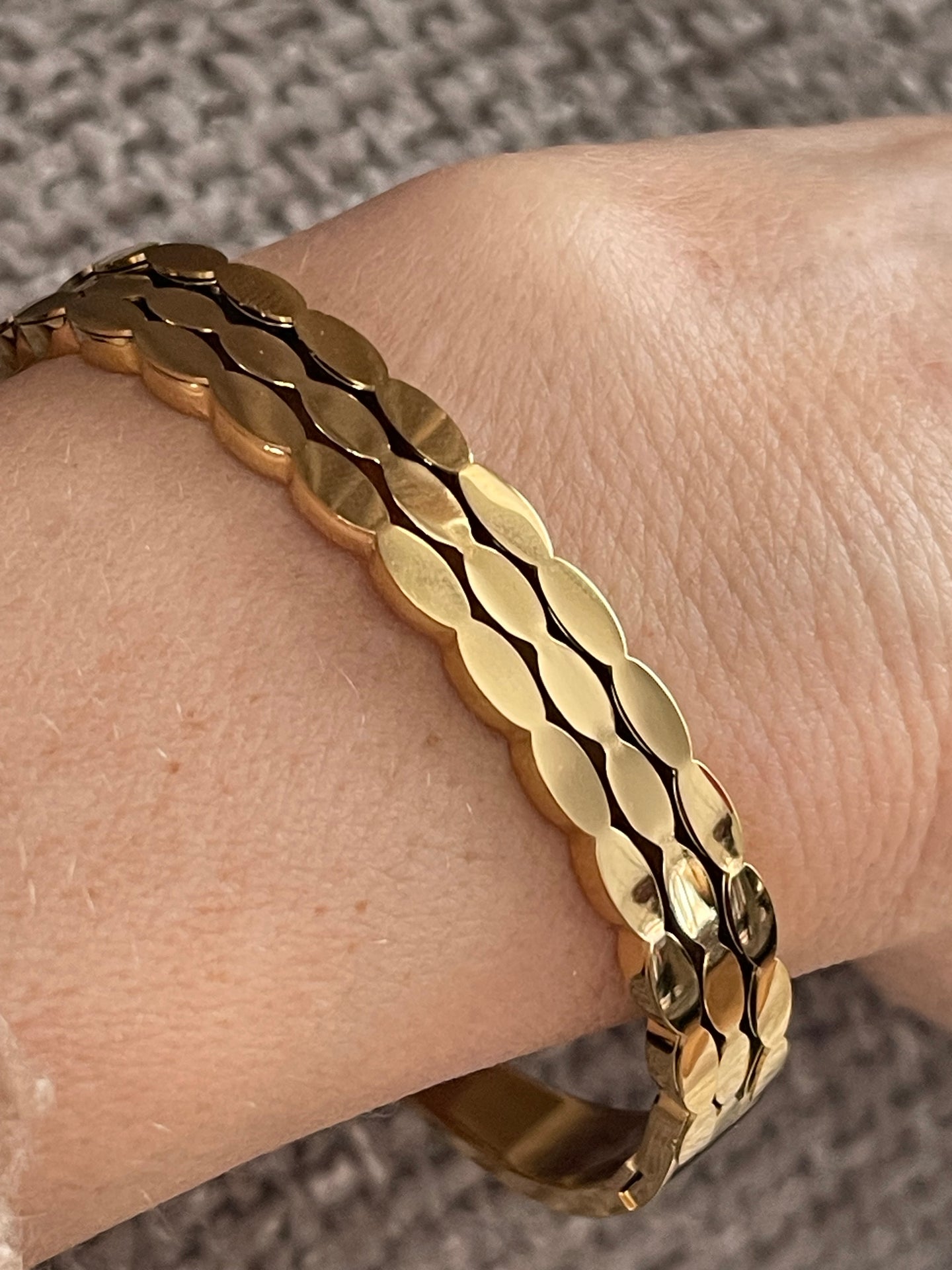 Armring LUCCIA förgylld