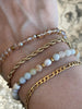 Armband Erika Natur - Set med 4 armband