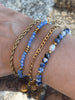 Armband Erika Blue - Set med 4 armband