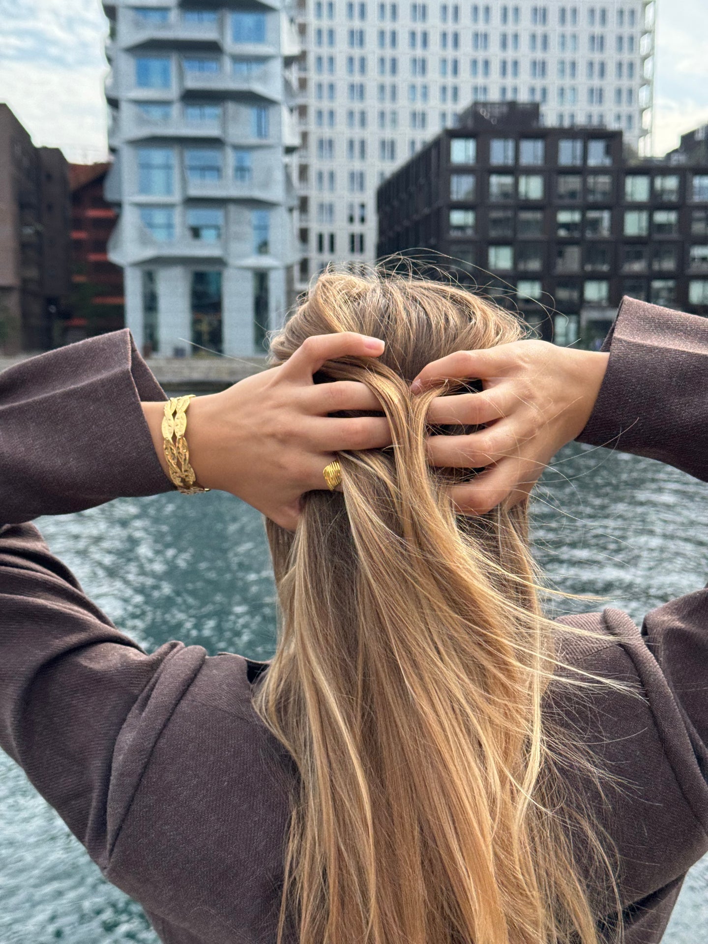 Armband Bangle - Malibu förgylld