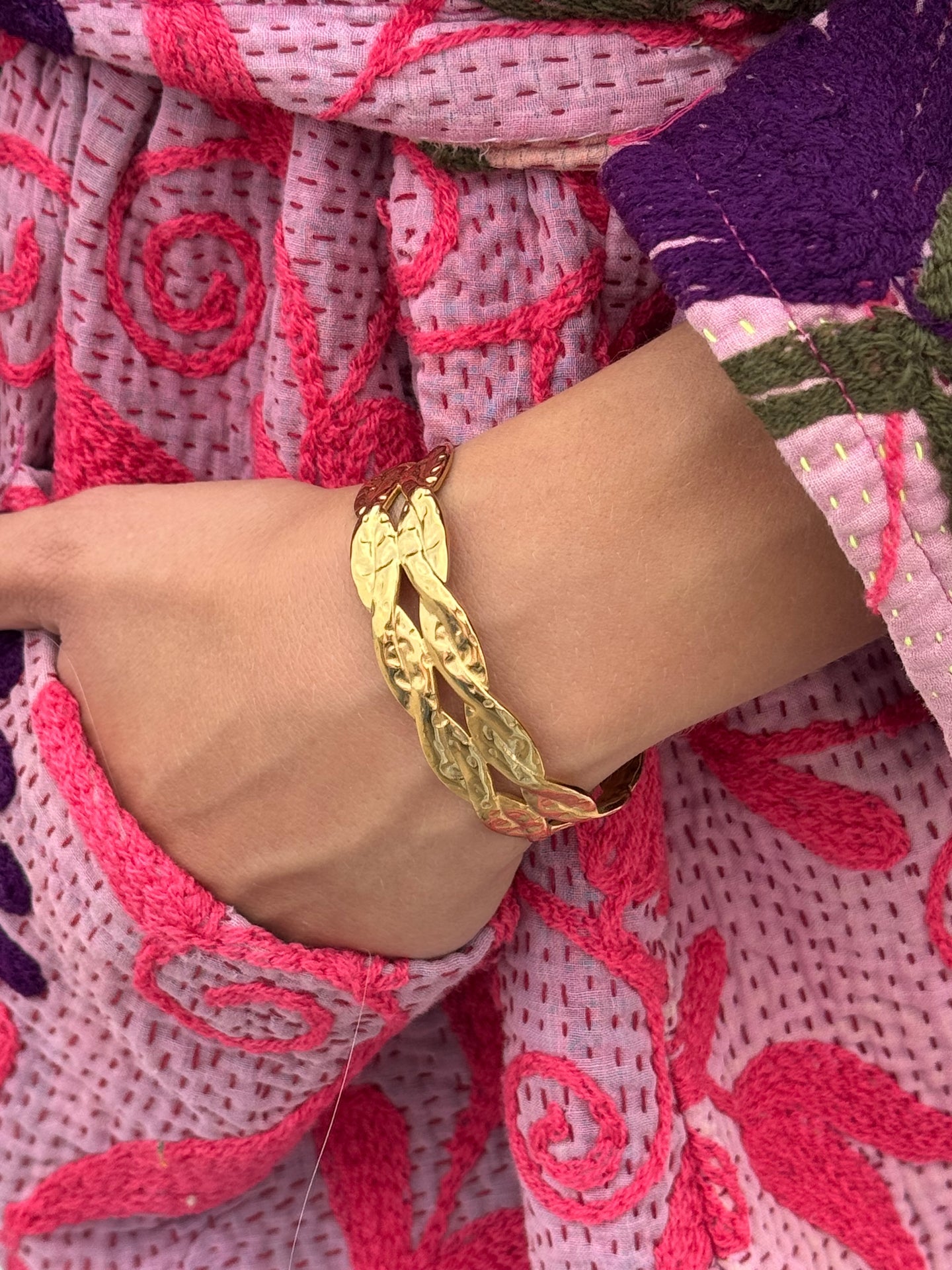 Armband Bangle - Malibu förgylld
