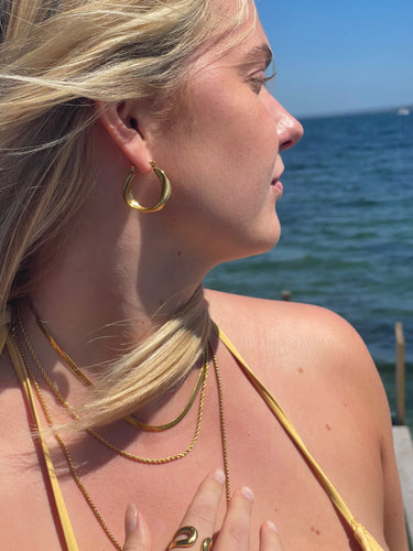 Örhängen Eileen 18K förgylld