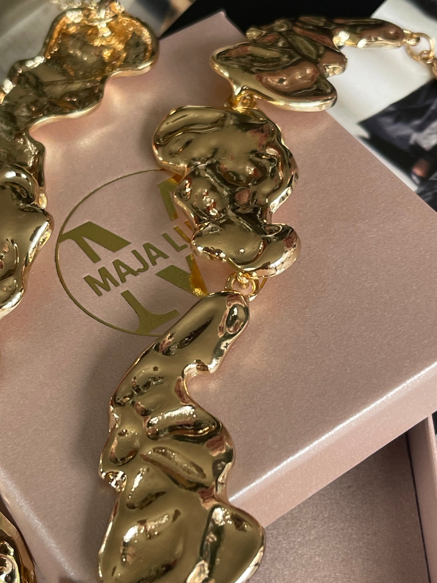 Halsband DARIA förgyllt