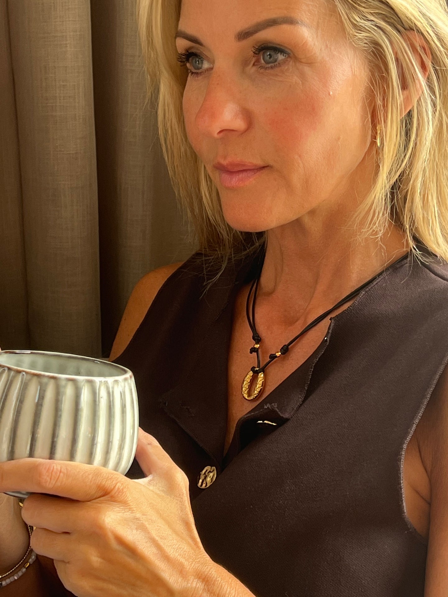 Halsband Savannah förgyllt