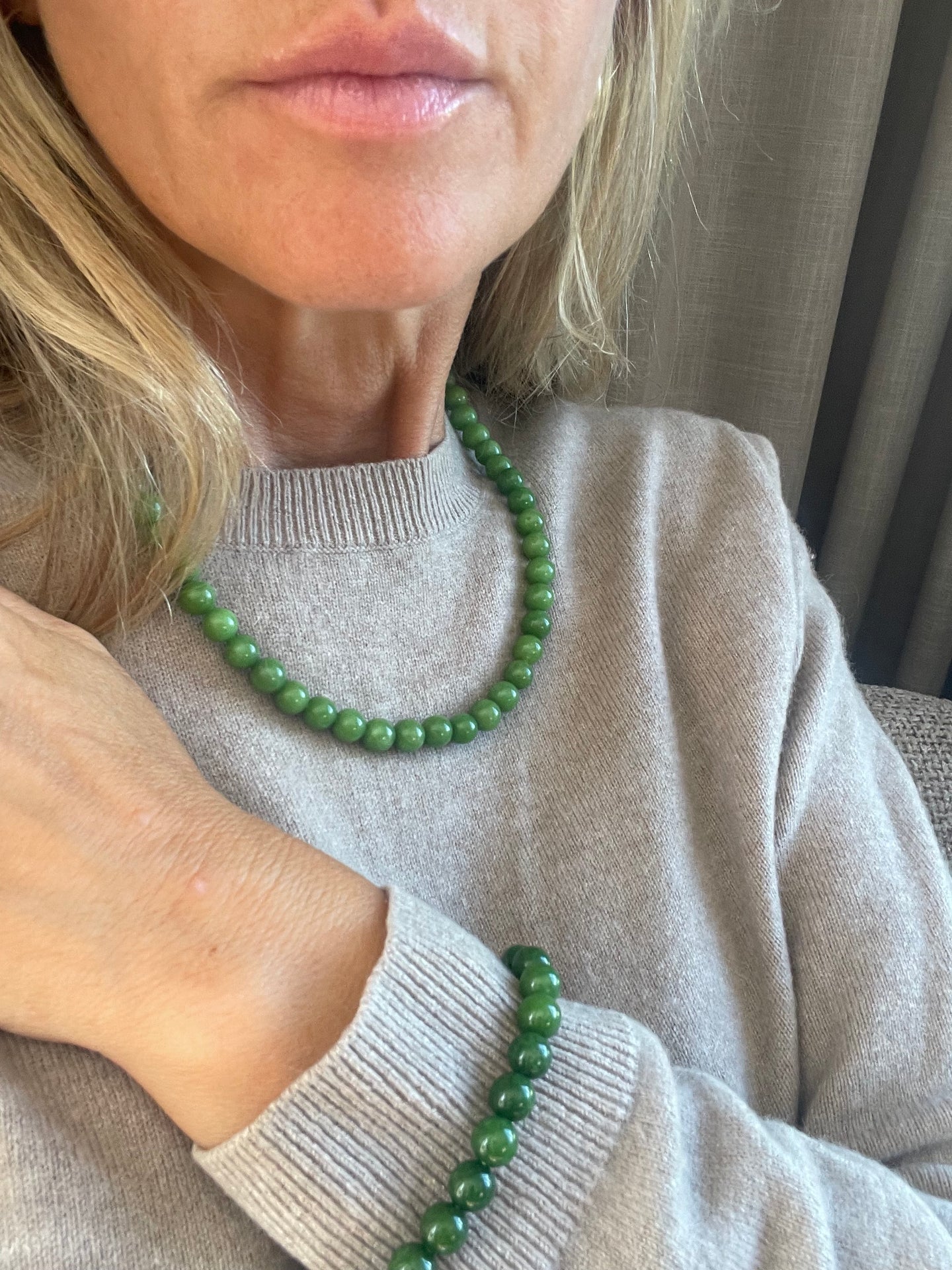 Halsband Mary Emerald