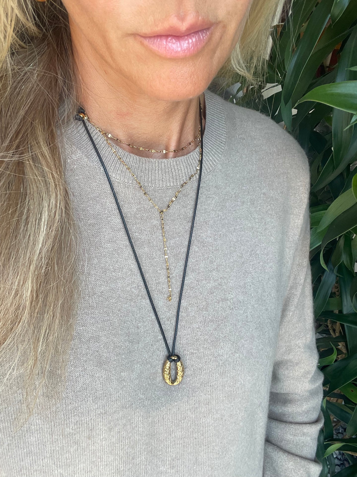 Halsband Savannah förgyllt
