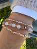 Armband Luna Blush Mix / Natur – Set med 3 st