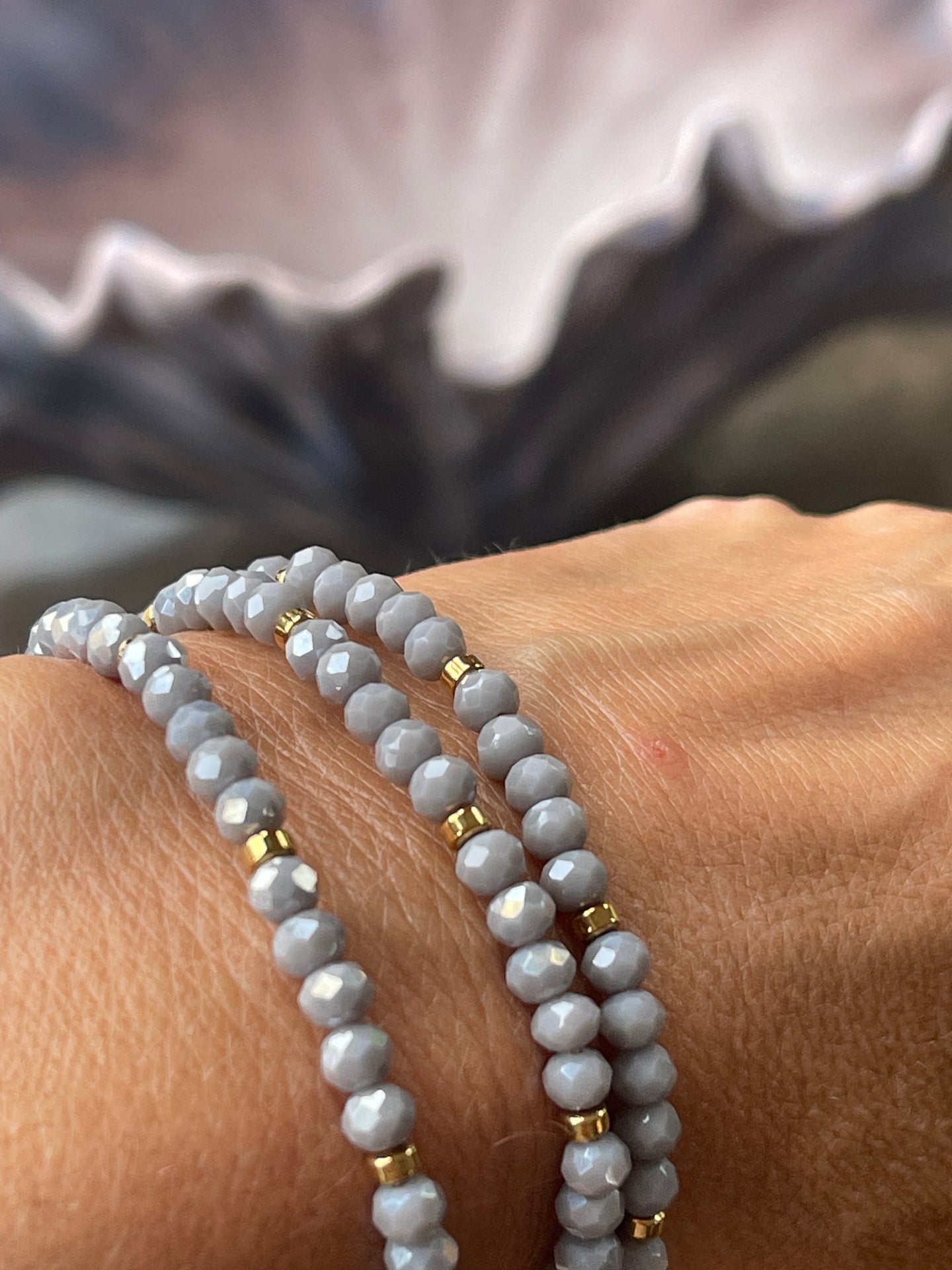 Armband Merle Cool Stone - Set med 5 st