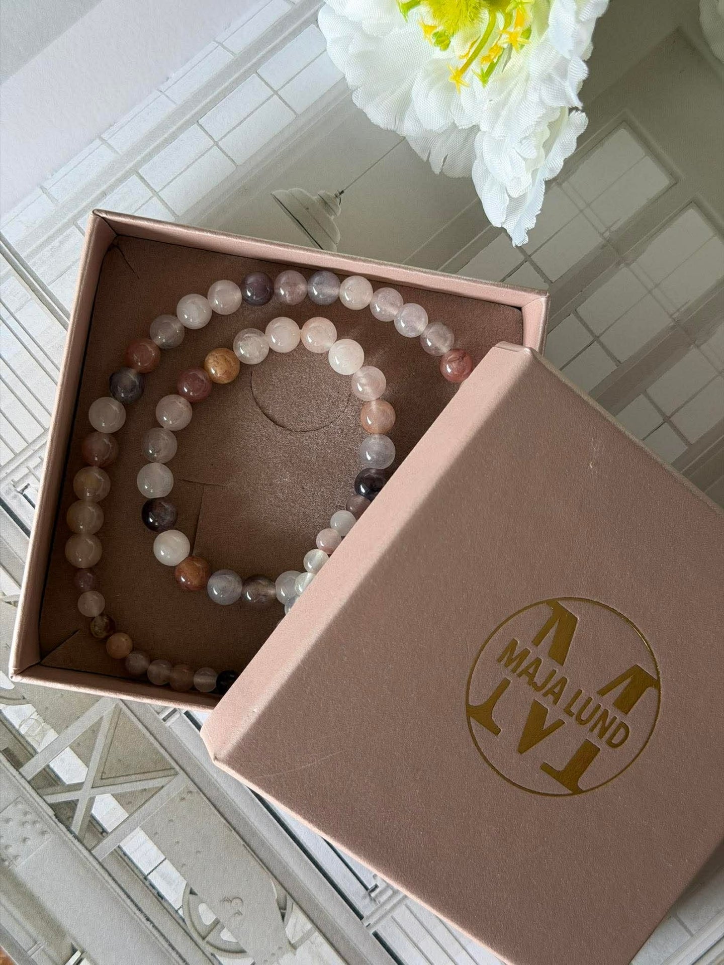 Halsband Jasmin - Blush