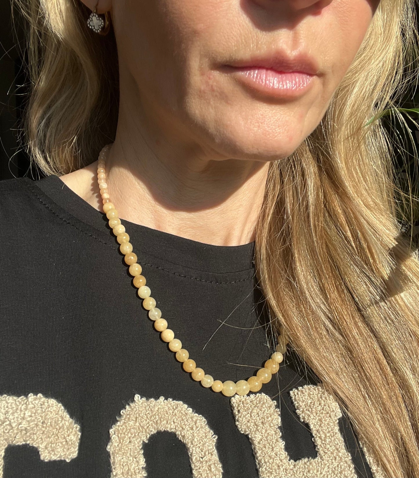 Halsband Jasmin - Soft Sun