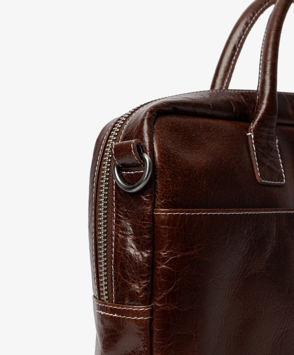 Laptop Falke brown leather