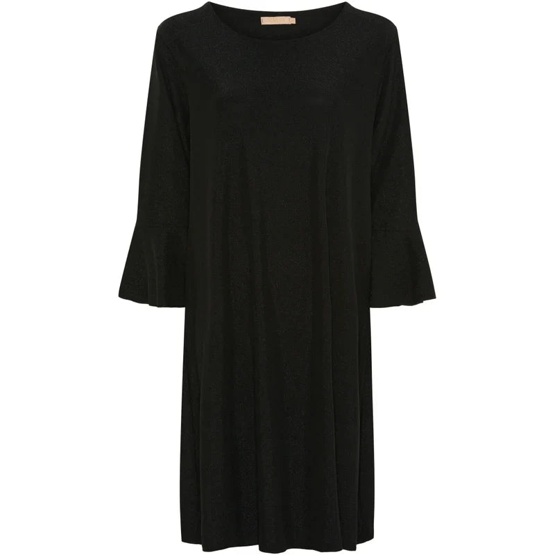 Klänning Glittrande Svart