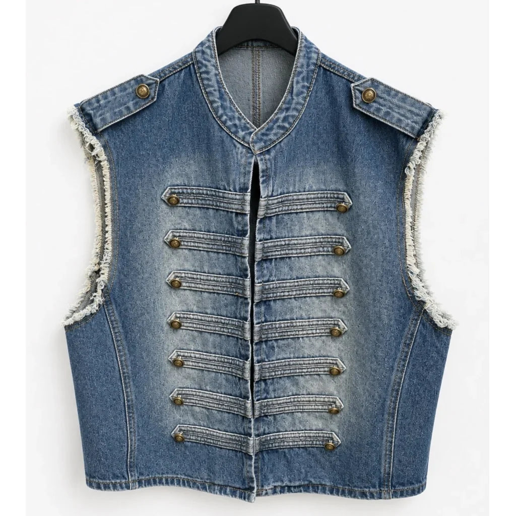 Väst Holiday - Denim
