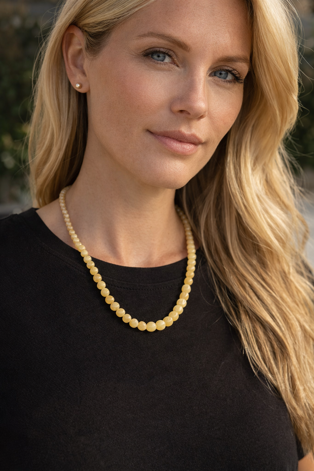 Halsband Jasmin - Soft Sun