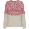 Stickad Lilia rosa