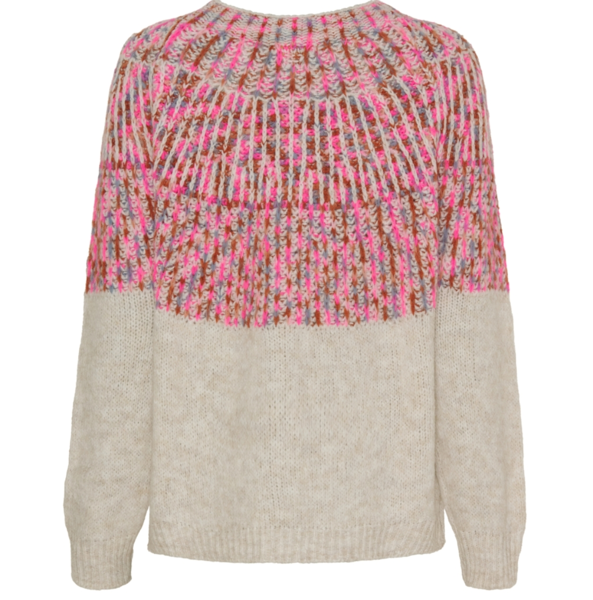 Stickad Lilia rosa