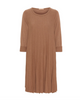 Klänning Selma Dark camel