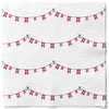 Servetter med flagga - 20 st