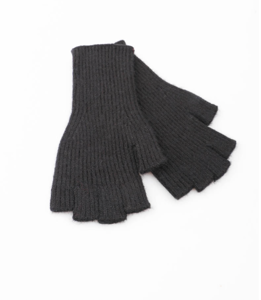 Handskar - Svart stickad