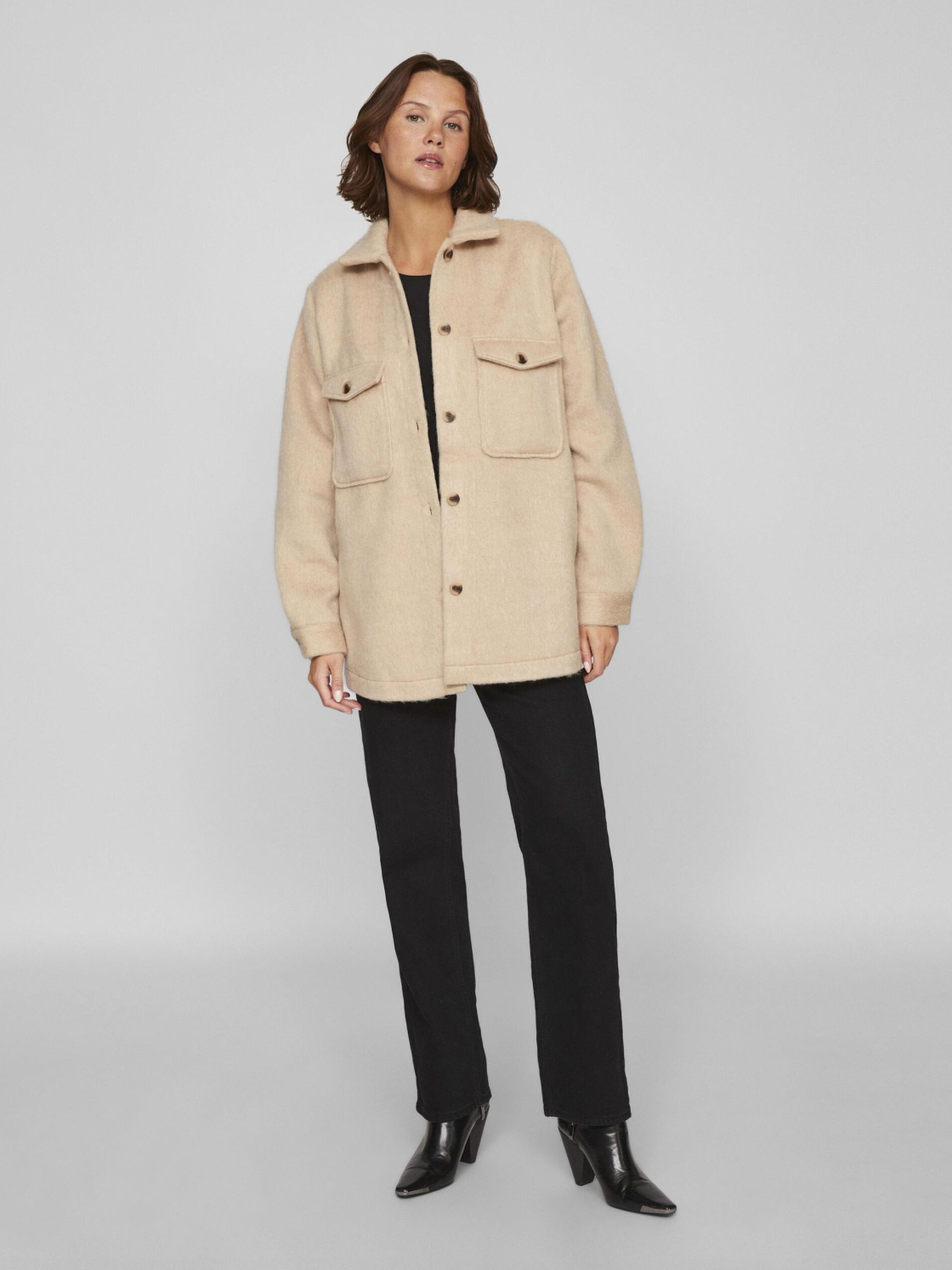 Jacka / skjorta - Beige