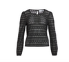 Blus med spets - Chikka Black