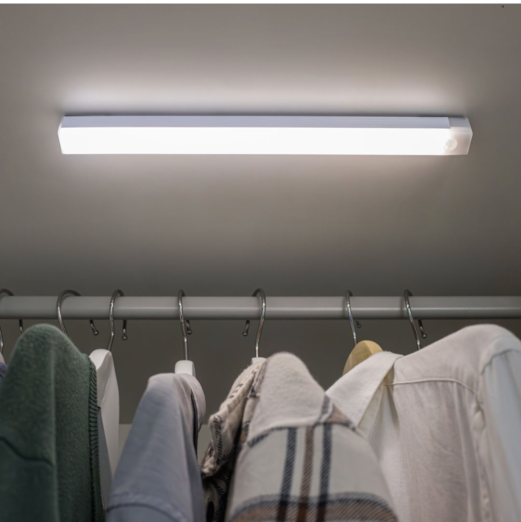 LED-skåpslampa 30 cm med sensor - 3-pack