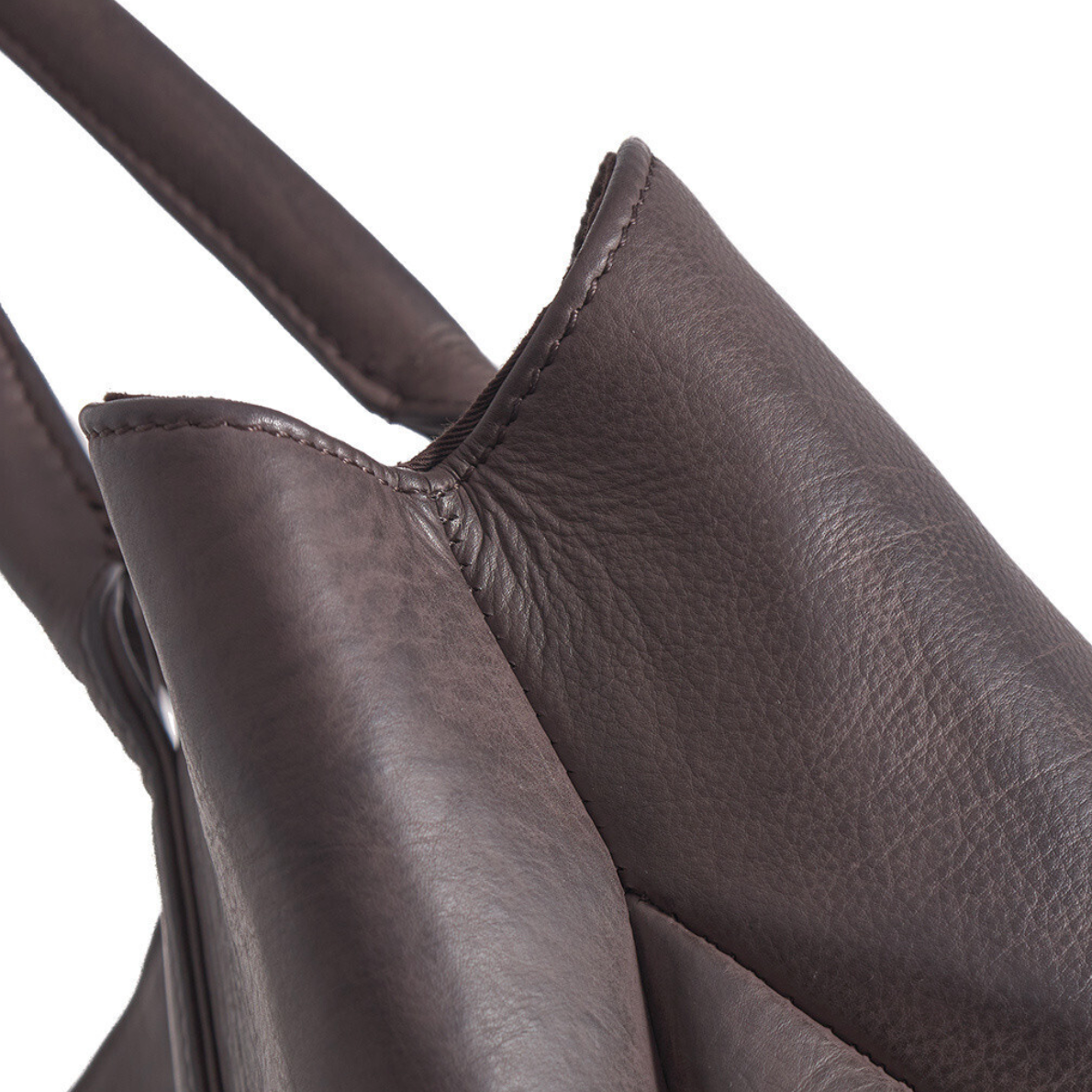 Arbetsväska / shopper Brown  – Soft leather