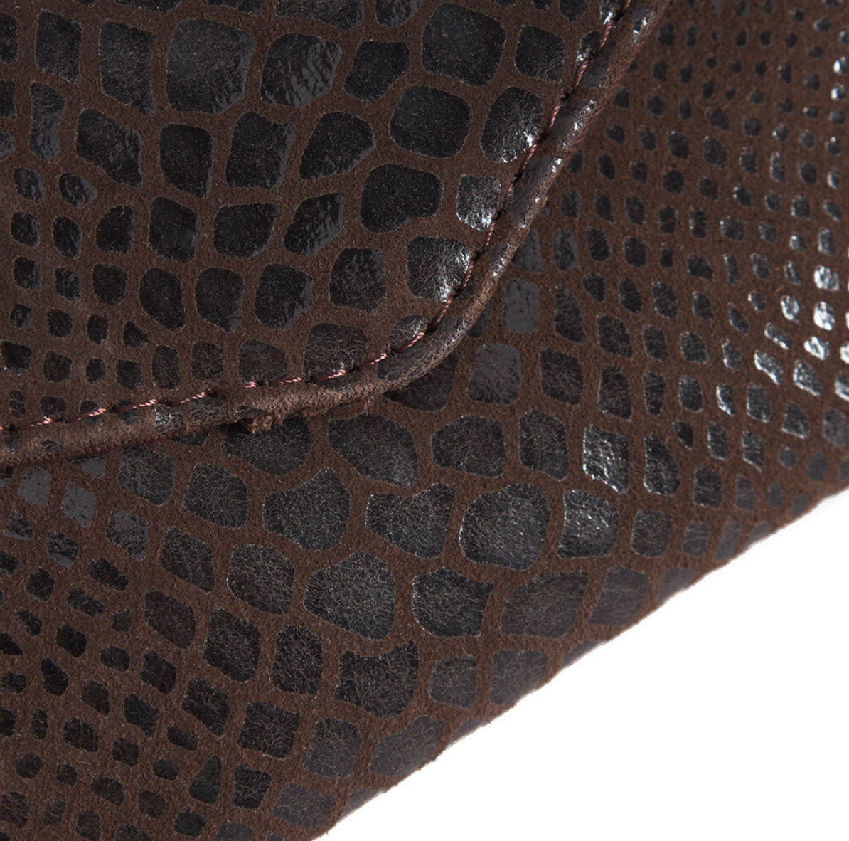 Plånbok Aura Brown Croco