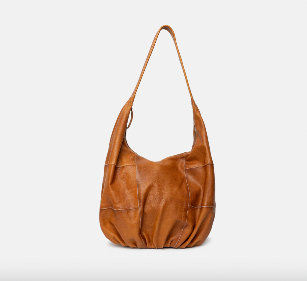 Axelväska Big cognac