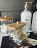 Makeup-organizer - Akryl med bambulock