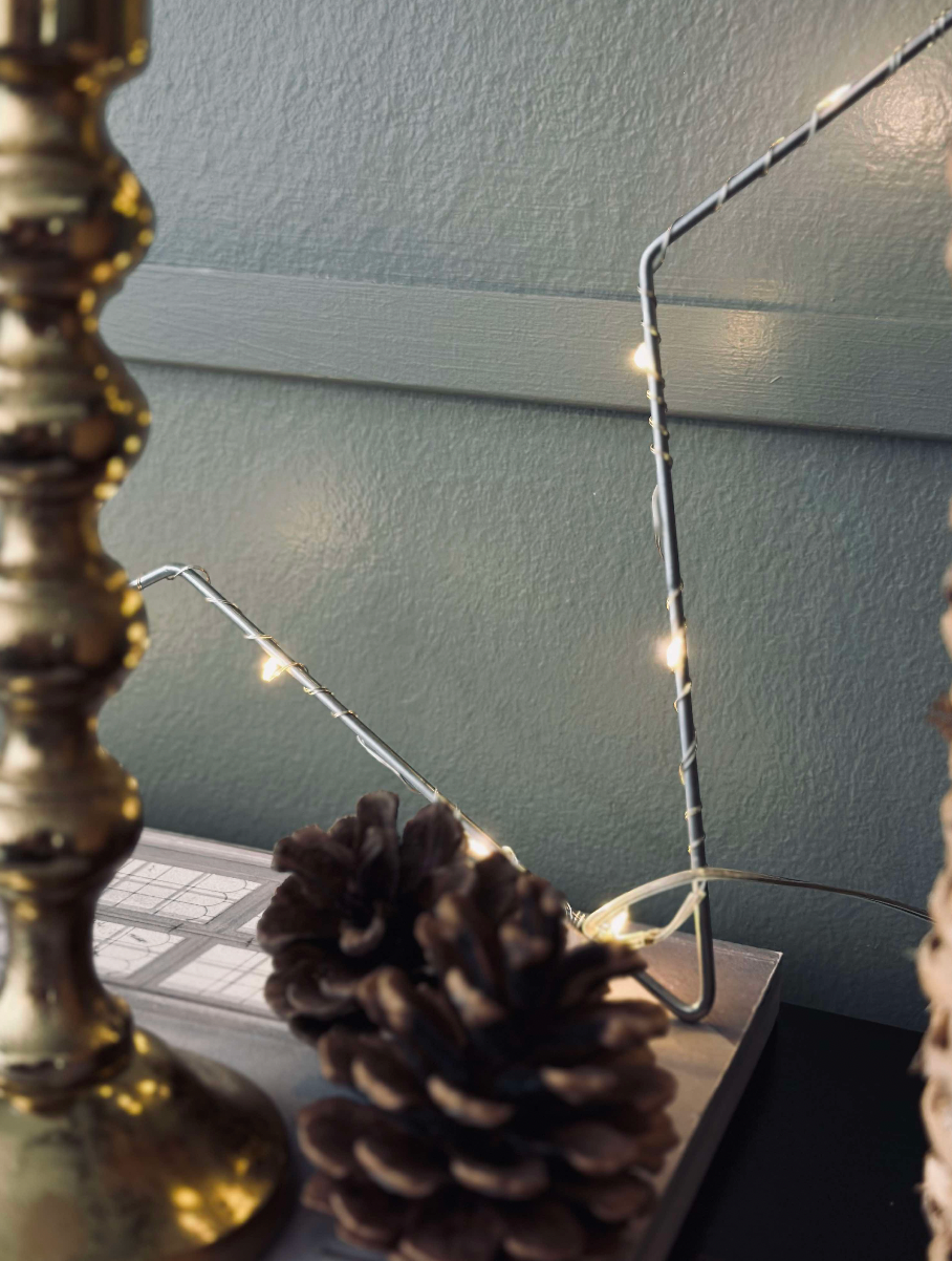 LED Stjärna Silver 30cm