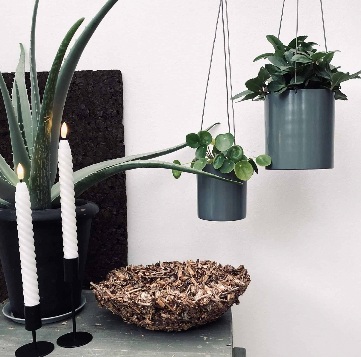LED-stearinljus 2 st - Vridna vita