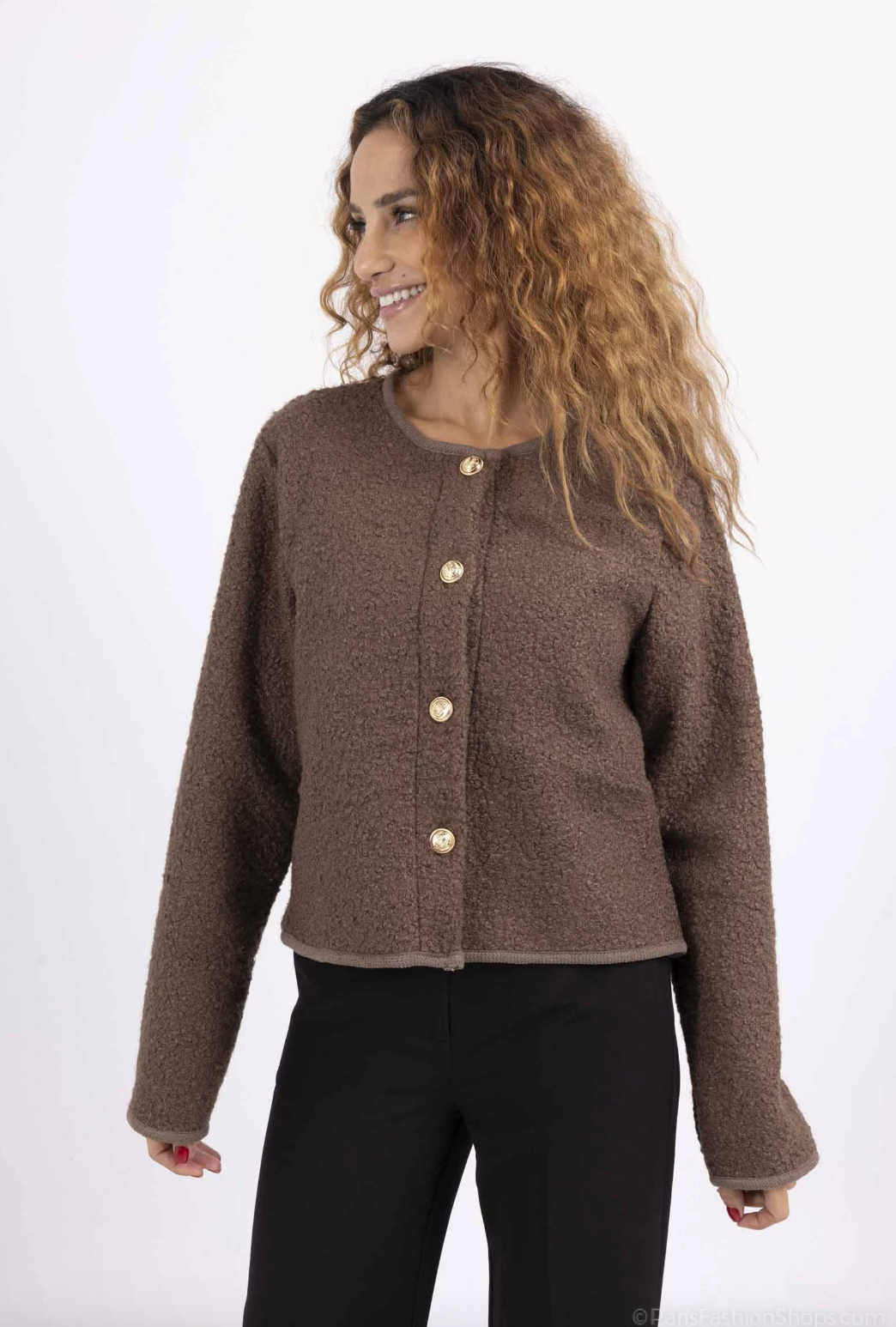 Chokladfärgad Kofta