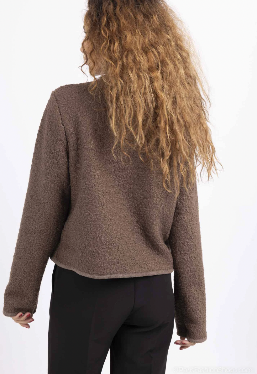 Chokladfärgad Kofta