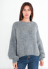 Stickad SANDY - Grey
