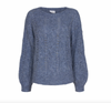 Stickad Nelly Jeans Blue