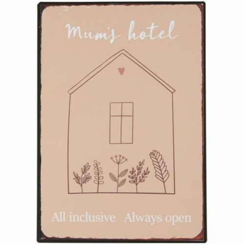 Skylt Mum's hotell