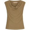 Blus med glitter - Guld