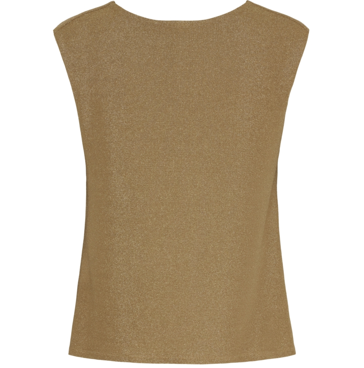 Blus med glitter - Guld