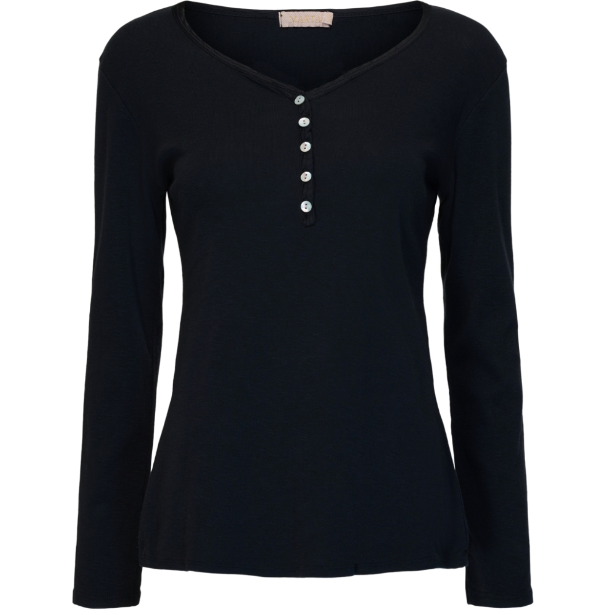 Baströja med knappar – ´Black