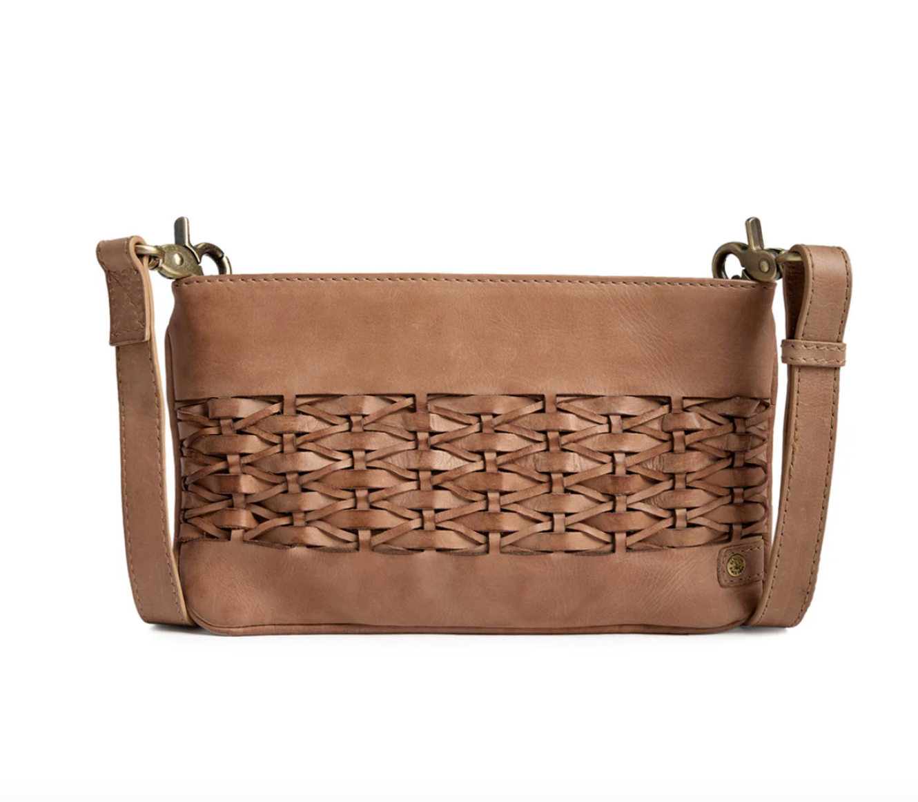 Lyxig Handgjord Aftonväska - Kamel