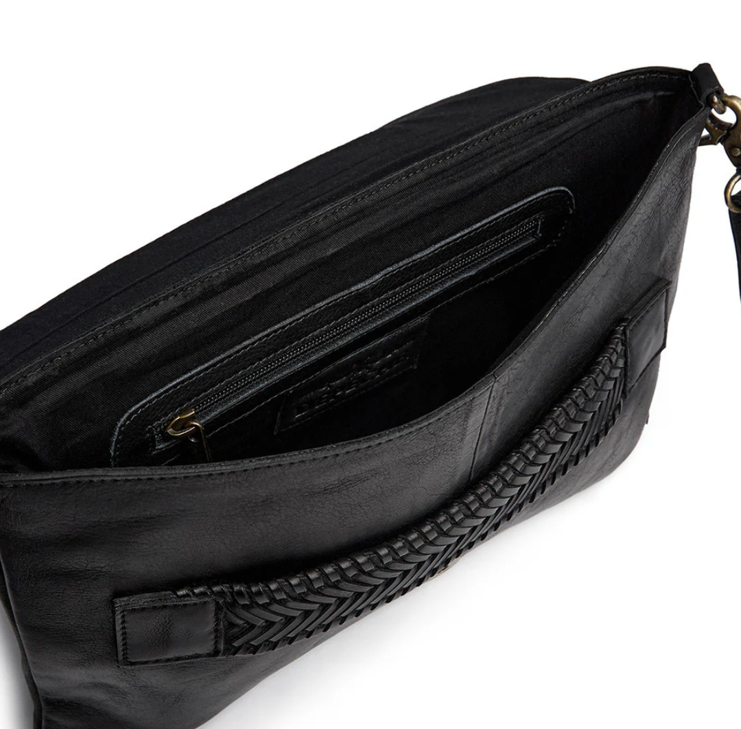 Clutch Oversize Luminino svart