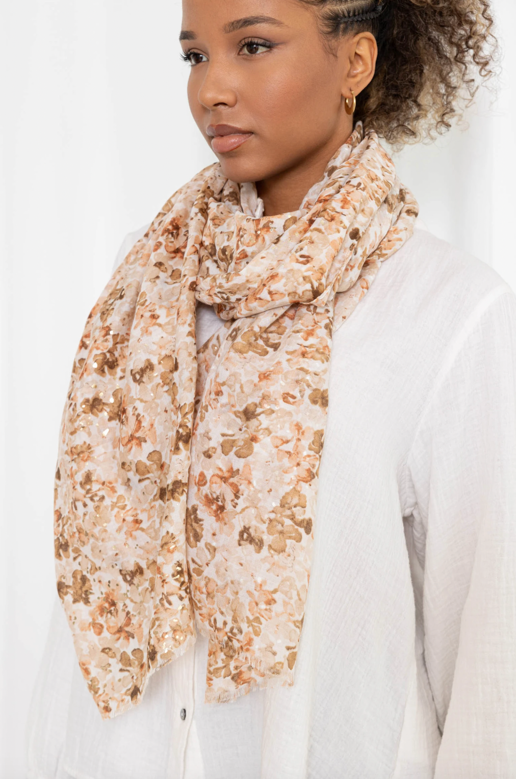 Halsduk Nelly Beige