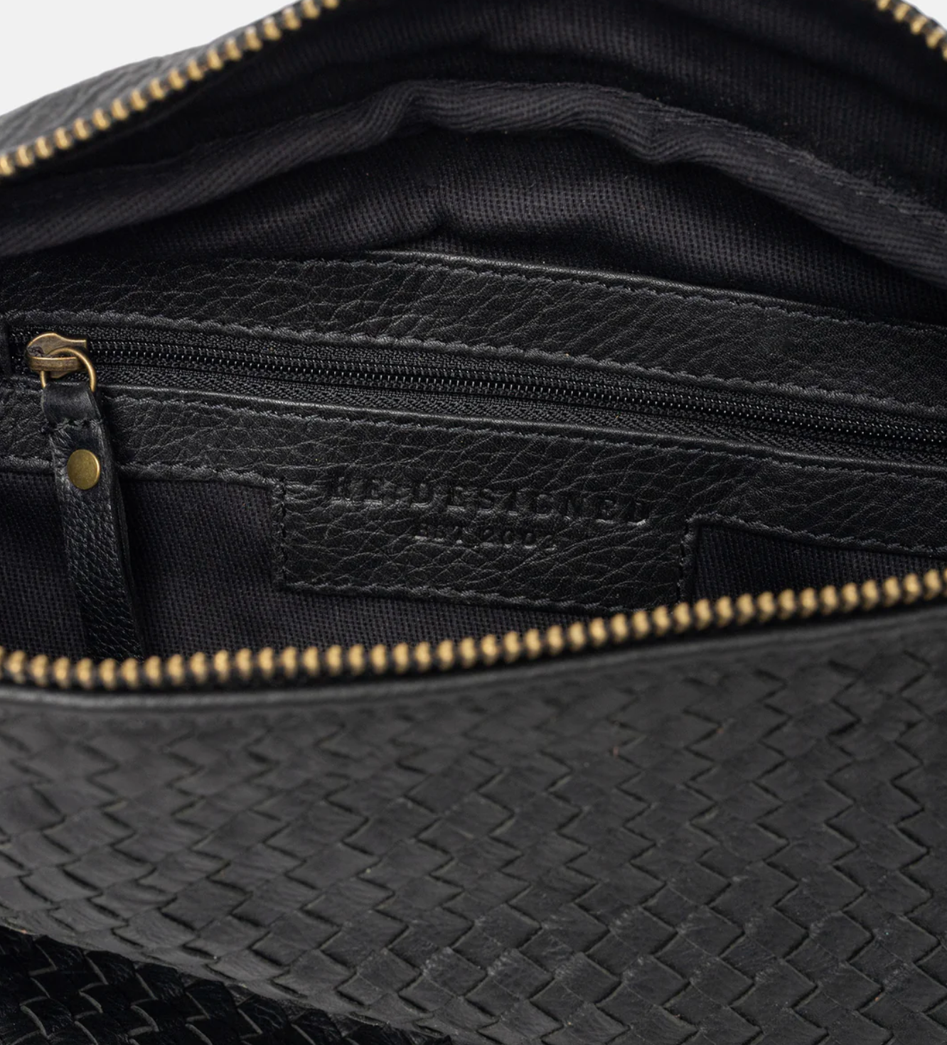 Midjeväska DARIA Läder - Svart