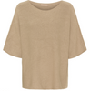 Blus Sia Light camel – Oversize