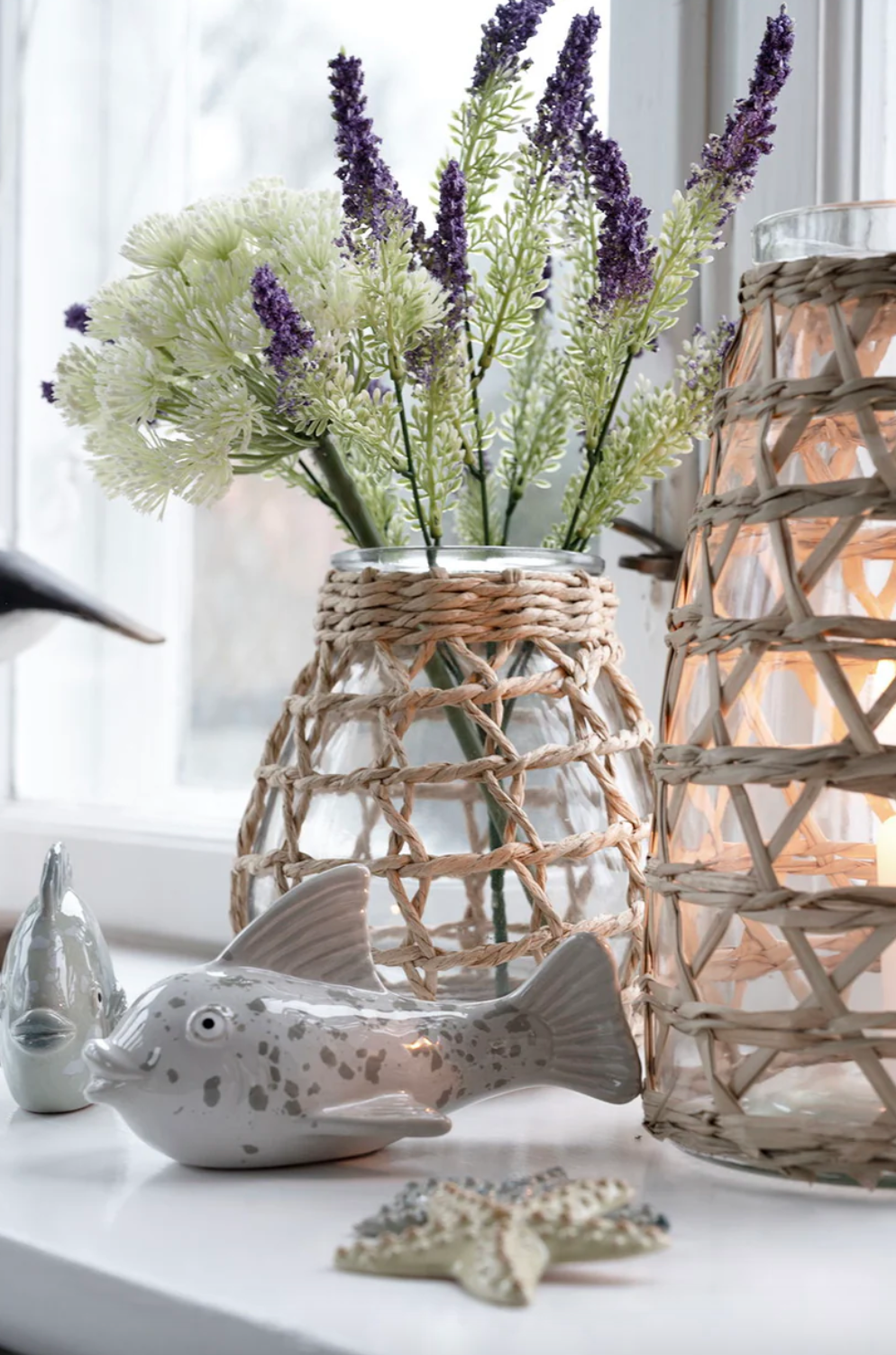Lavendel på stjälk
