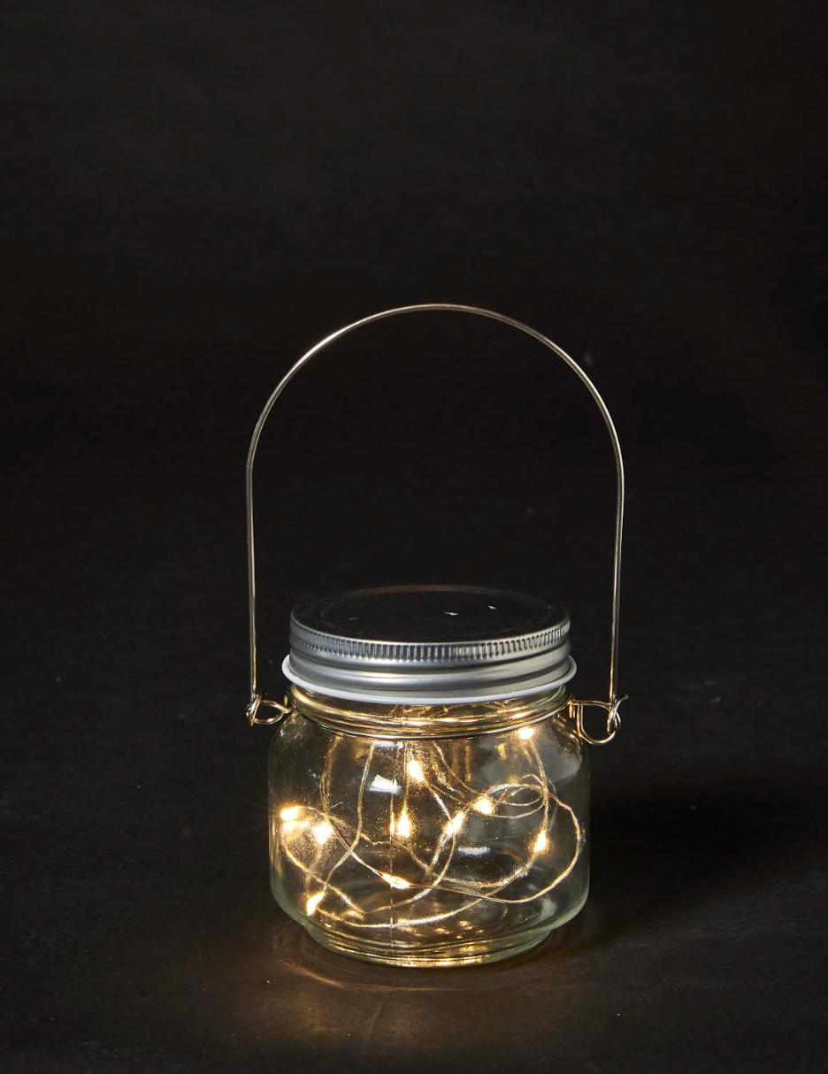 Solcellslykta med upphängning