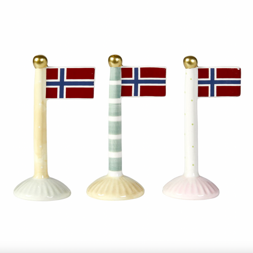 Flaggkeramik – Norge